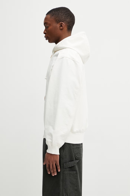 Carhartt WIP OG Active Jacket kurtka przejściowa bawełniana męska I034311.D602 biały SS26