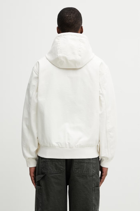 Odzież Carhartt WIP OG Active Jacket kurtka przejściowa bawełniana męska I034311.D602 biały