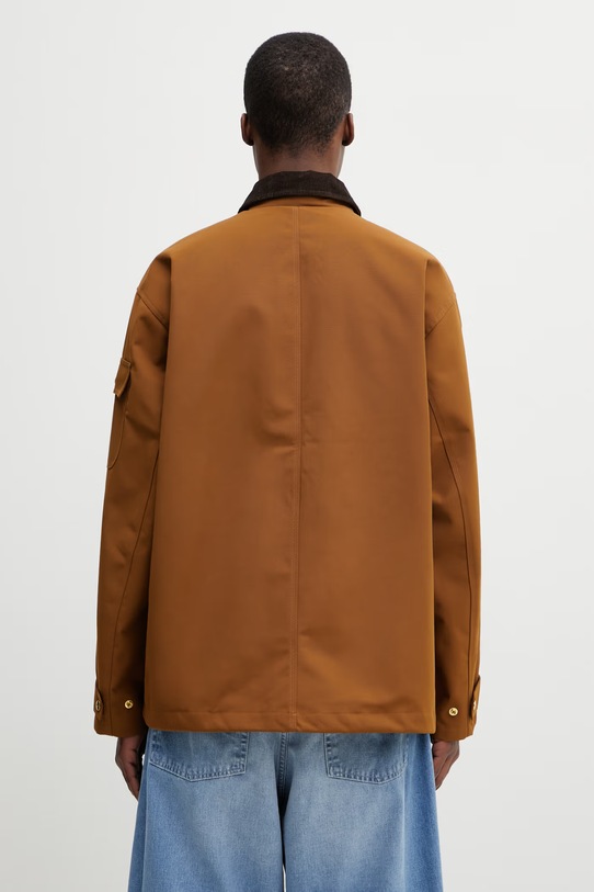 Odzież Carhartt WIP Clapton Jacket kurtka męska I036944.00SXX brązowy