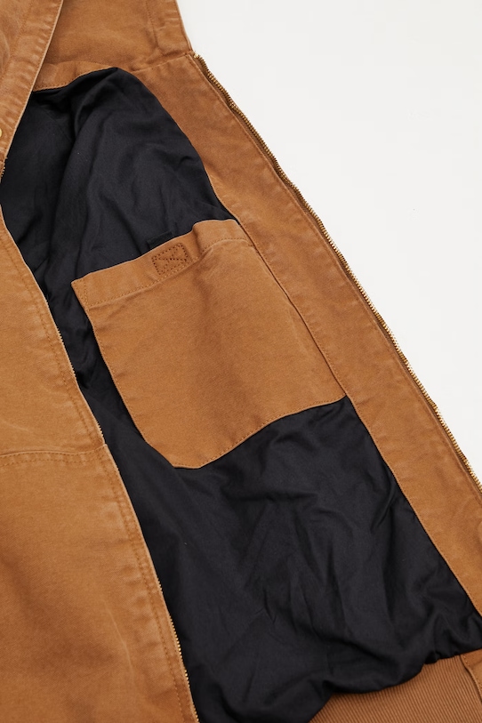 Carhartt WIP OG Active Jacket oversized cotton Men's I034820.HZ4O brown