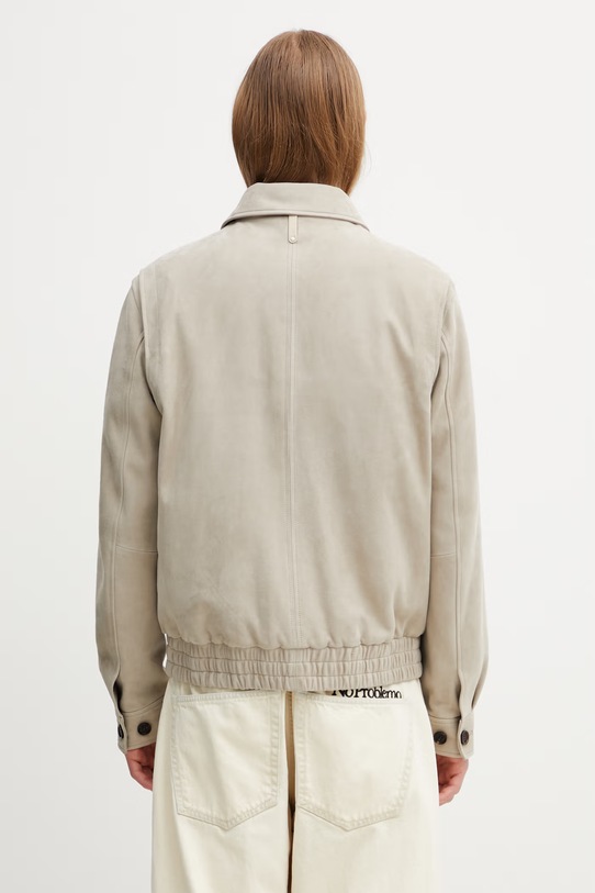 Odzież Mackage krótka kurtka zamszowa męska GIOVANNI.SU beżowy