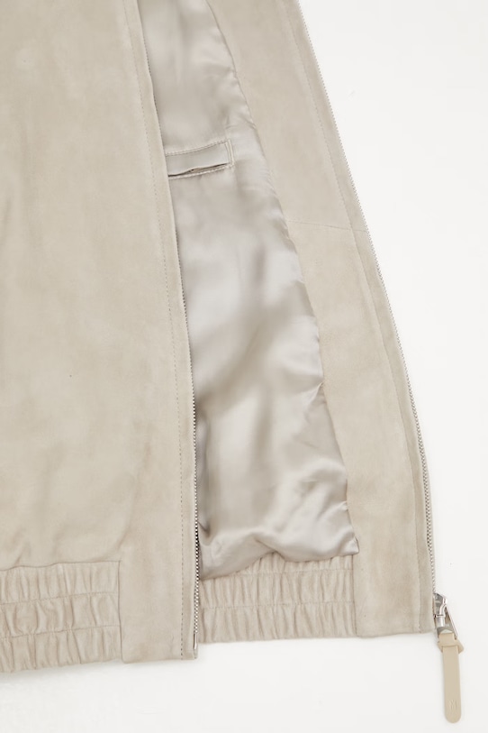 Mackage krótka kurtka zamszowa męska GIOVANNI.SU beżowy