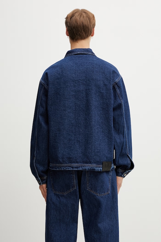 Odzież No Problemo Nayoko Heavyweight kurtka jeansowa męska NP7020305 niebieski