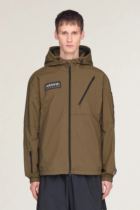 adidas Originals x SPZL prechodná bunda pánska zelená KF6800