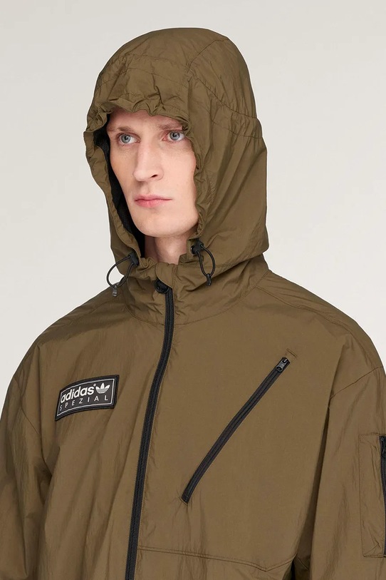 adidas Originals x SPZL prechodná bunda pánska zelená KF6800