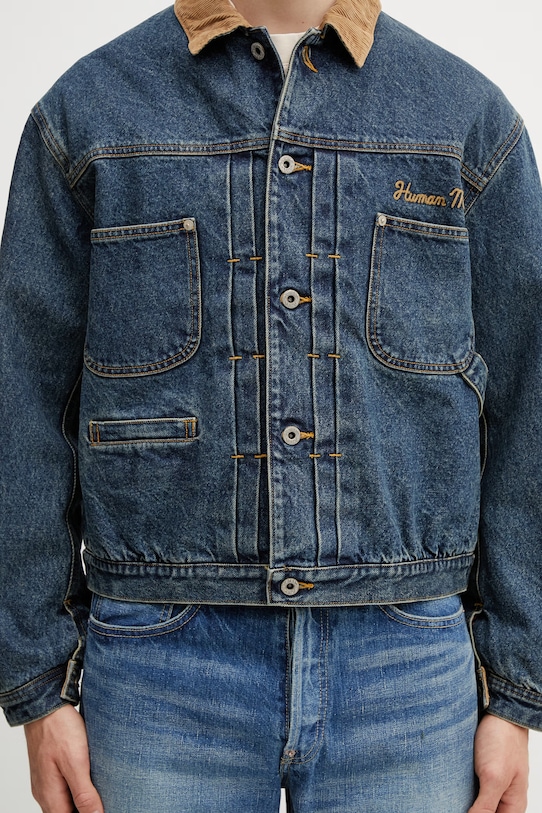 Human Made MENS WOVEN JACKET jachetă denim bărbătească albastru HM31JK018