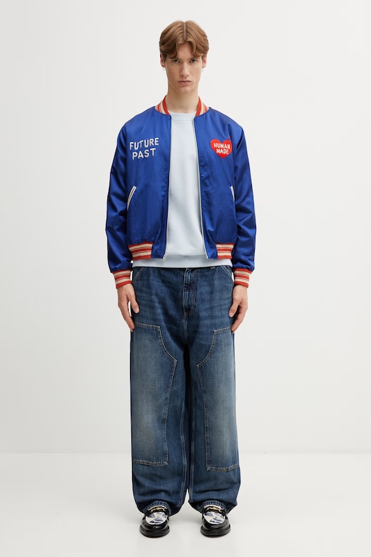 Human Made MENS WOVEN JACKET bunda bomber s bavlnou pánska HM31JK008