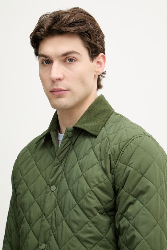 United Colors of Benetton kurtka pikowana męska 2OKPUN077 zielony