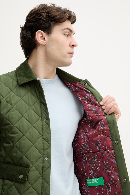 United Colors of Benetton kurtka pikowana męska 2OKPUN077
