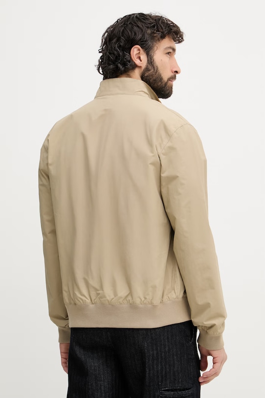 Ρούχα Barbour κοντό μπουφάν ανδρικό Royston MCA0412 μπεζ