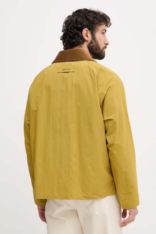 Oblečenie Barbour krátka bunda pánska Icons MCA1093 zelená