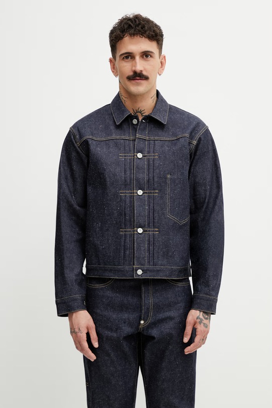 Human Made kurtka jeansowa jeansowa męska niebieski HM31JK002