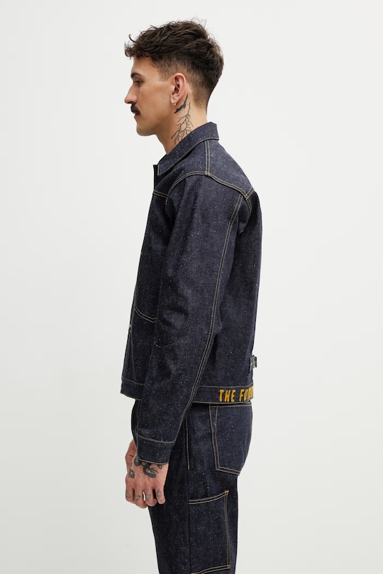 Human Made džínsová bunda rifľová pánska HM31JK002 modrá SS26