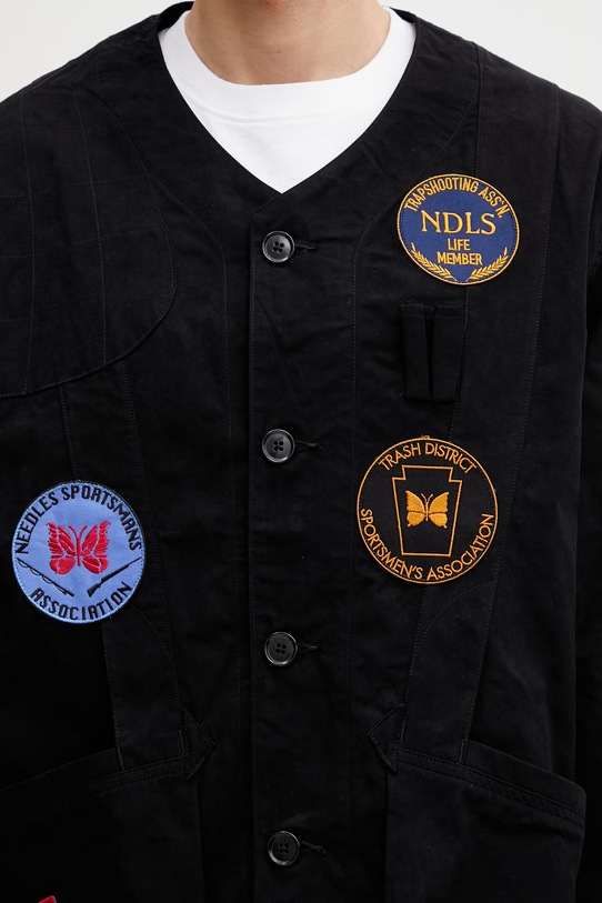 Needles kurtka przejściowa męska SX138 czarny