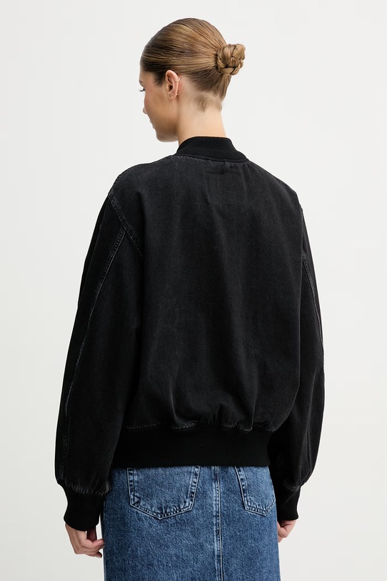 Diesel bomberka jeansowa D-GUZ A19882.0BEBQ czarny