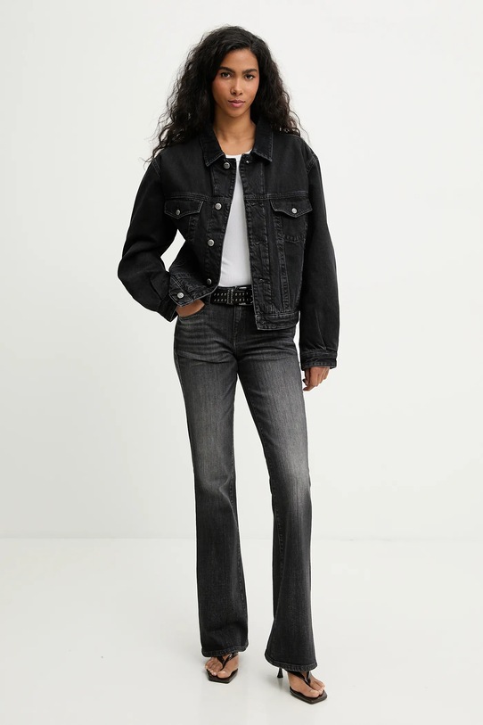 Diesel kurtka jeansowa D-RANGER-T A21681.0BEBQ czarny SS26