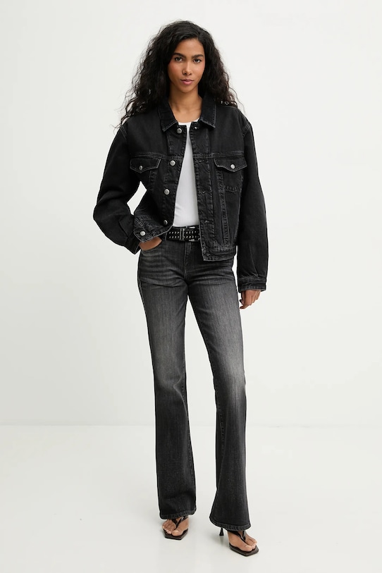 Diesel kurtka jeansowa D-RANGER-T A21681.0BEBQ czarny SS26