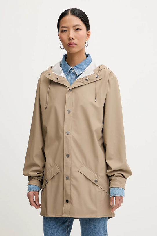 Jakna Rains 12010 Jacket W3 12010.133 bež SS26