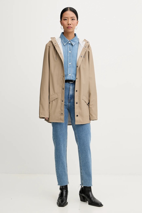 Jakna Rains 12010 Jacket W3 bež 12010.133