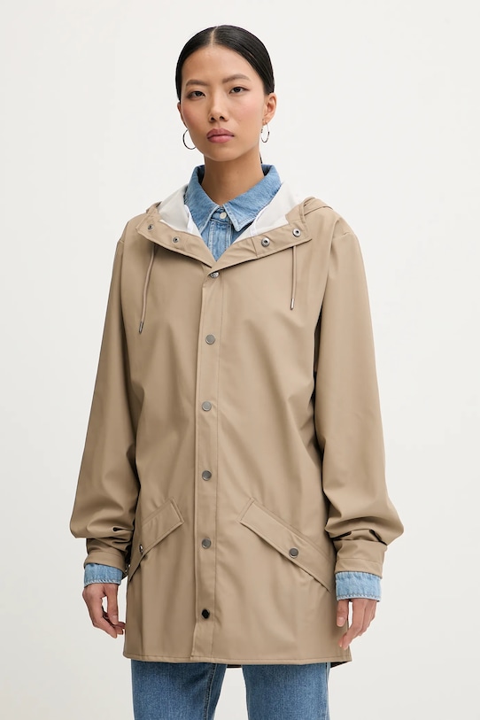 Jakna Rains 12010 Jacket W3 12010.133 zelena SS26