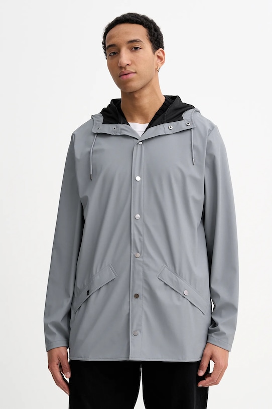 Rains rövid kabát 12010 Jacket W3 szürke 12010.147