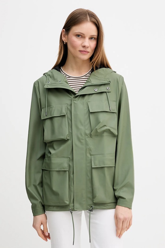 Αδιάβροχο μπουφάν Rains 12210 Pocket Jacket W3 άλλο πράσινο 12210.145