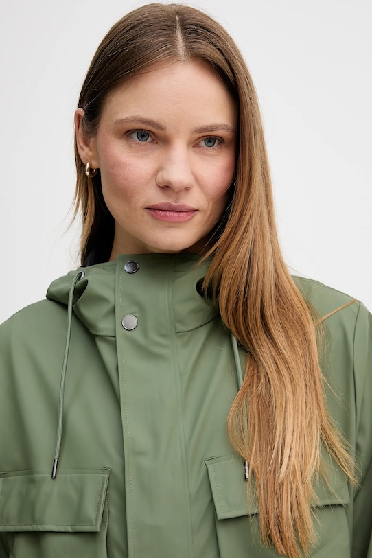 Αδιάβροχο μπουφάν Rains 12210 Pocket Jacket W3 πράσινο 12210.145