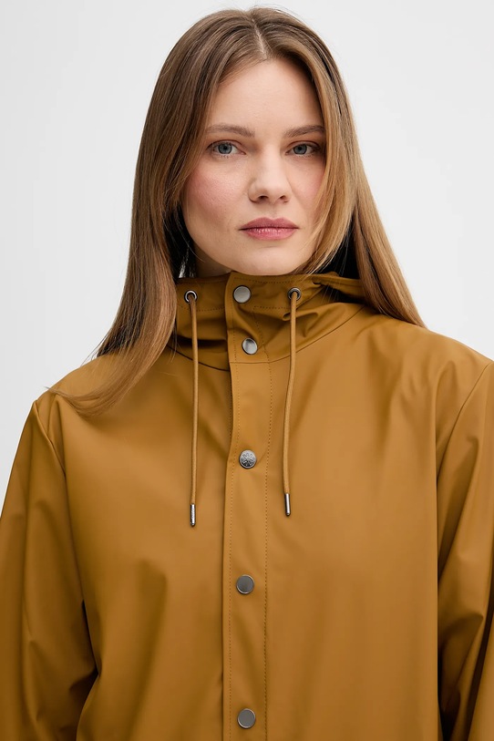 Nepremokavá bunda Rains 12010 Jacket W3 žltá 12010.144