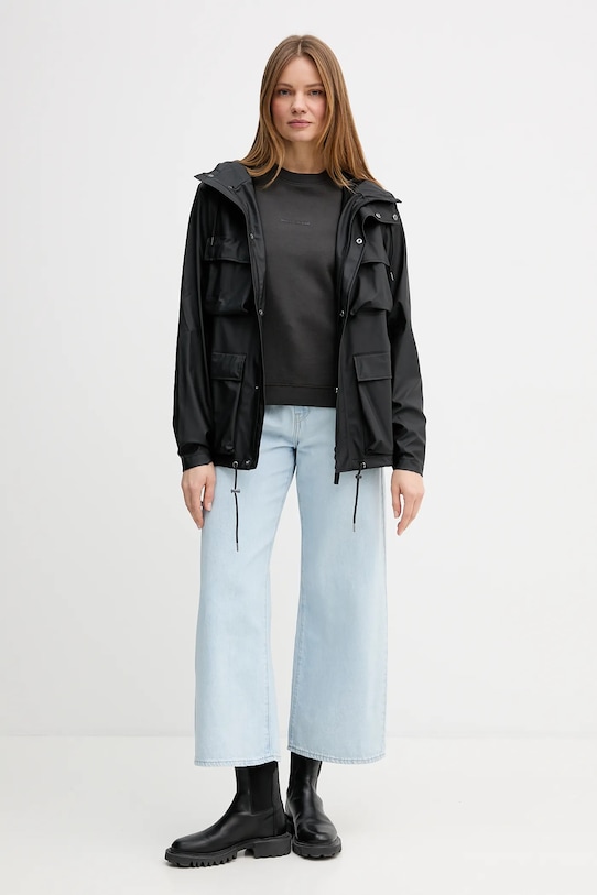 Oblečení Nepromokavá bunda Rains 12210 Pocket Jacket W3 12210.01 černá