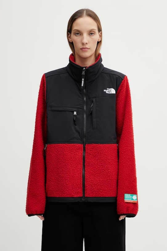 The North Face kurtka z dodatkiem wełny The North Face x Casentino NF0A8FH26821 czerwony SS26