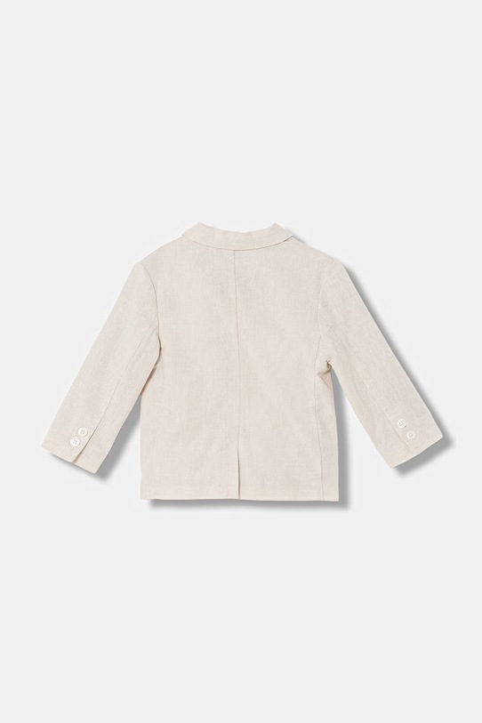 Mayoral marynarka z domieszką lnu dziecięca 1404.3A.Baby.PPY2 beżowy SS26