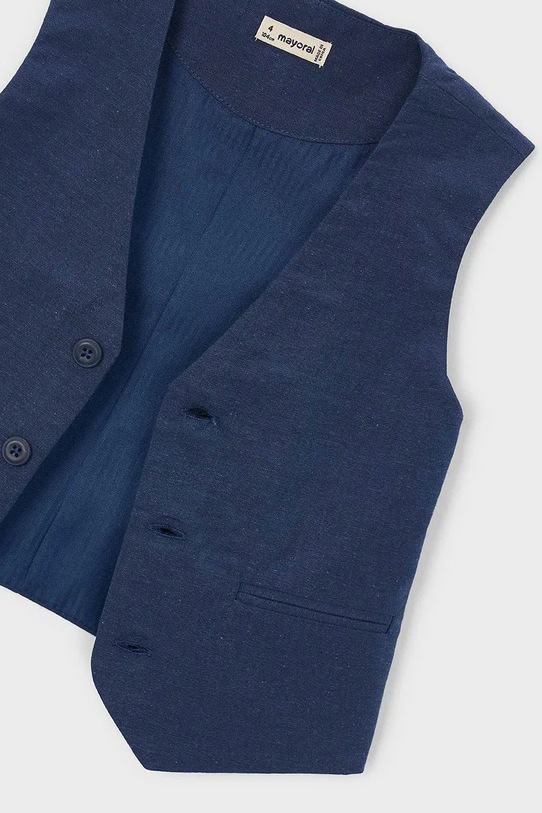 Dječaci Dječji prsluk od mješavine lana Mayoral 3379.5B.Mini.PPY2 mornarsko plava