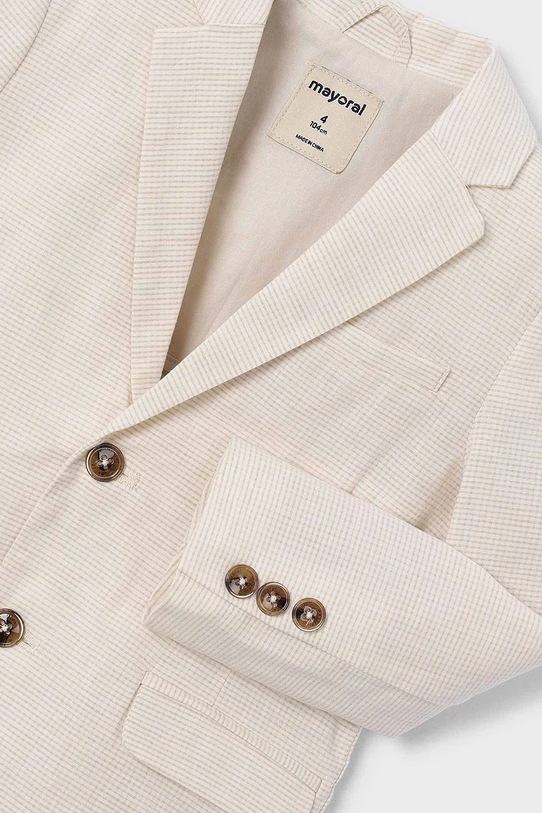 Dječji sako s lanom Mayoral bež 3437.5B.Mini.PPY2