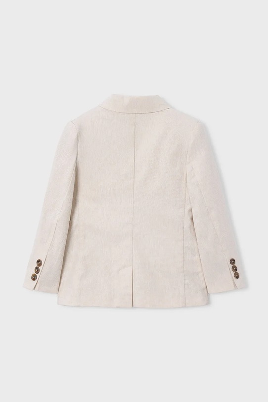Chłopiec Mayoral marynarka z domieszką lnu dziecięca 3437.5B.Mini.PPY2 beżowy