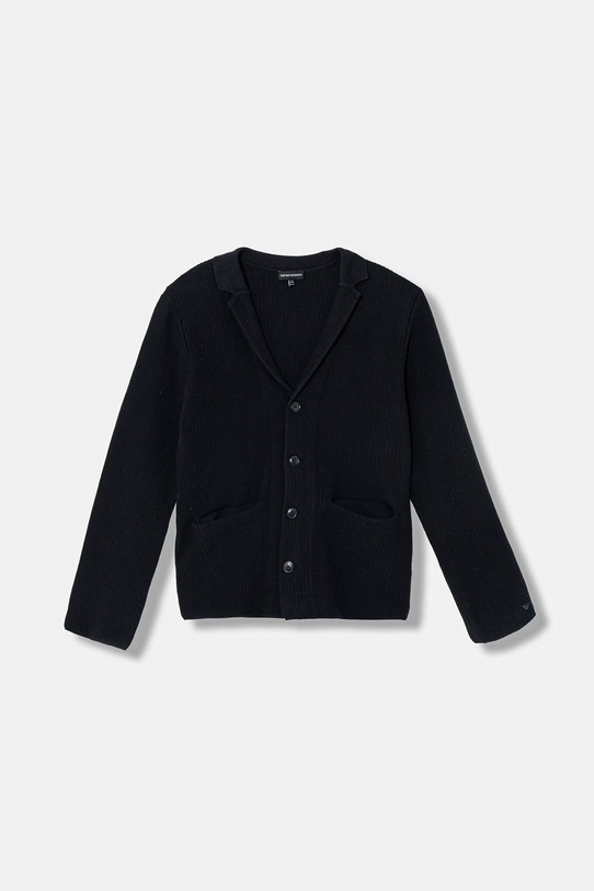 Emporio Armani kardigan dziecięcy pozostałe granatowy EB001215.AF23408