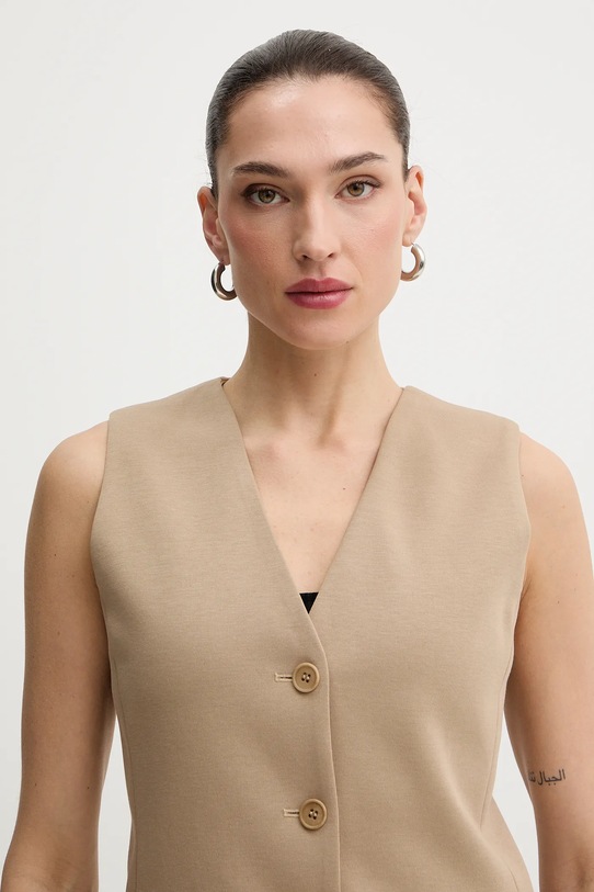 Weekend Max Mara kamizelka POGGIO beżowy 2615911021600
