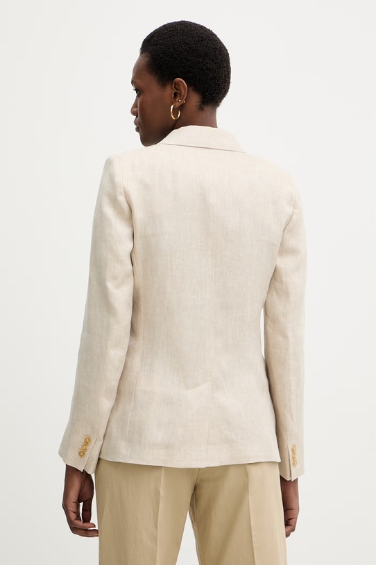 Îmbrăcăminte Weekend Max Mara sacou de in NALUT 2615041072600 bej