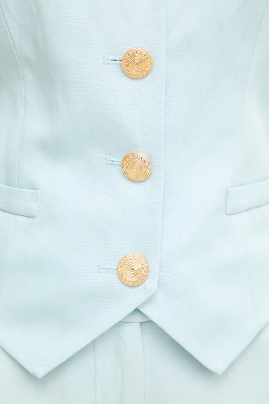 Marciano by Guess однобортний жилет жіночий з додаванням льону JANE G6GH26.W2218