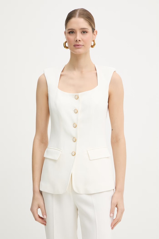 Marciano by Guess kamizelka damska z wiskozy GRETHA beżowy G6GN09.W1864