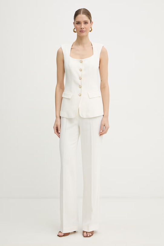 Marciano by Guess kamizelka damska z wiskozy GRETHA G6GN09.W1864 beżowy SS26