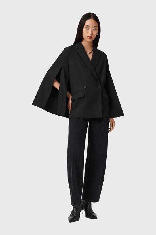 AllSaints marynarka W050QD czarny