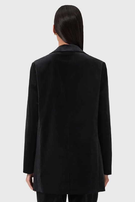 AllSaints marynarka welurowa W064QD czarny SS26