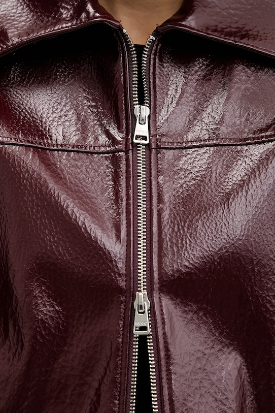 HUGO kurtka 50552967 bordowy