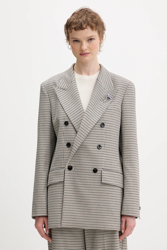 HUGO marynarka Amalisa tkanina beżowy 50554439