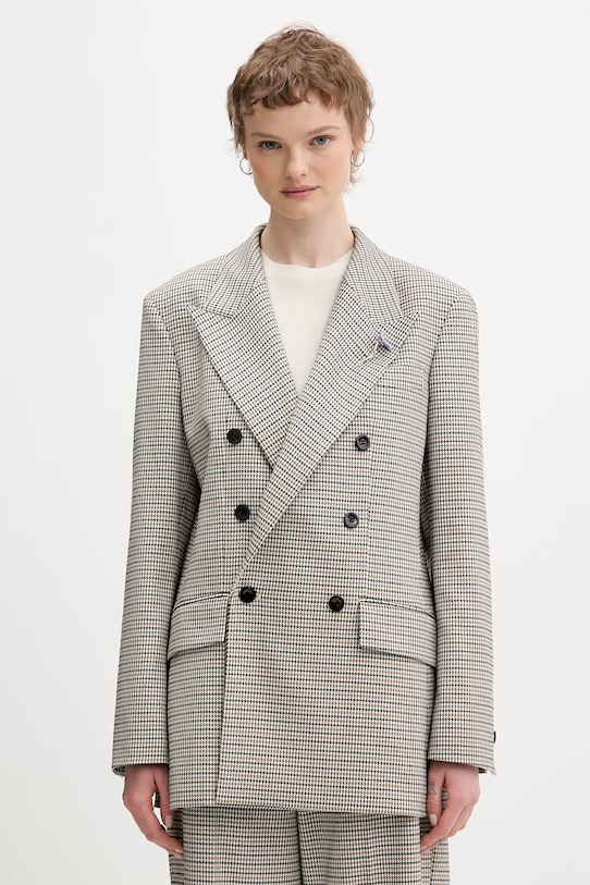 HUGO marynarka Amalisa tkanina beżowy 50554439