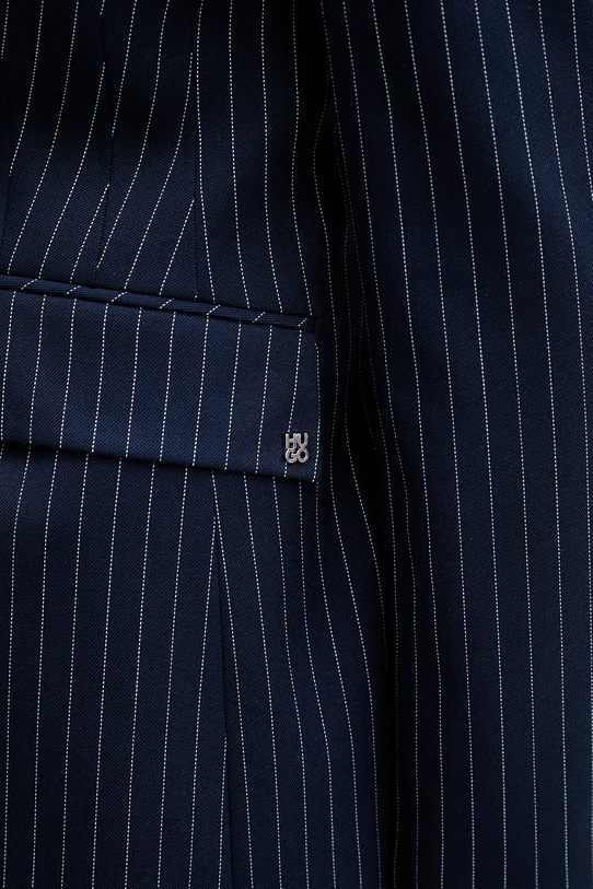 HUGO marynarka Asmalla 50554445 granatowy