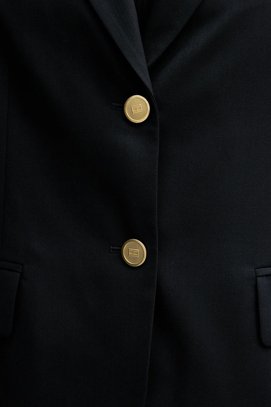 Tommy Hilfiger marynarka z dodatkiem wełny WW0WW47912 granatowy