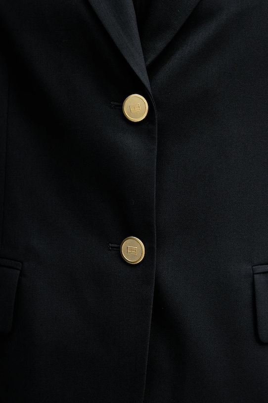 Tommy Hilfiger marynarka z dodatkiem wełny WW0WW47912 granatowy