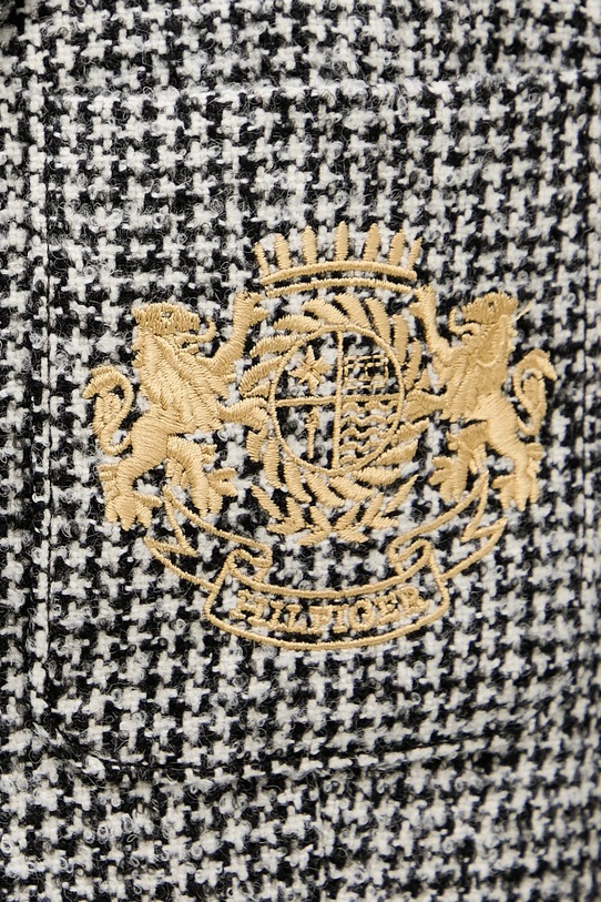 Tommy Hilfiger marynarka z dodatkiem wełny WW0WW48786 czarny