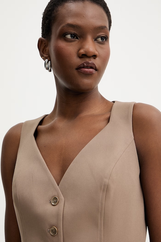 Prsluk Guess NAUSICA bež W6RH52.WH9Y2